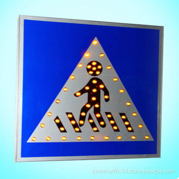 LED Traffic Speed Limited Sign / Solar Powered Traffic Sign
